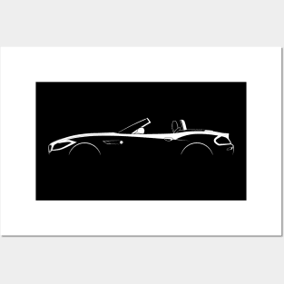 BMW Z4 (E89) Silhouette Posters and Art